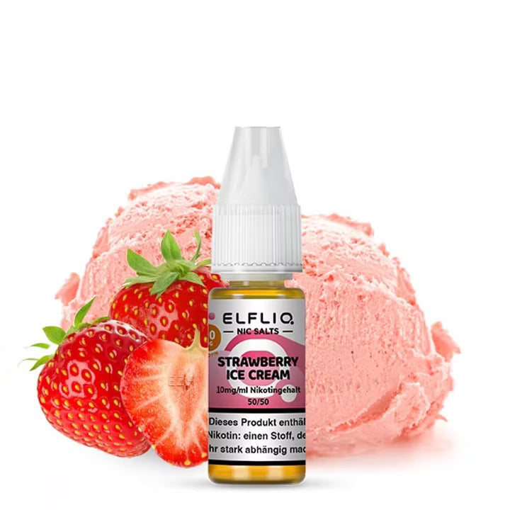 Elfliq- Liquid Strawberry Ice Cream - Elfliq by Elf Bar