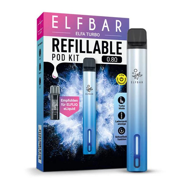 ELFBAR ELFA Turbo Kit Aurora Blue