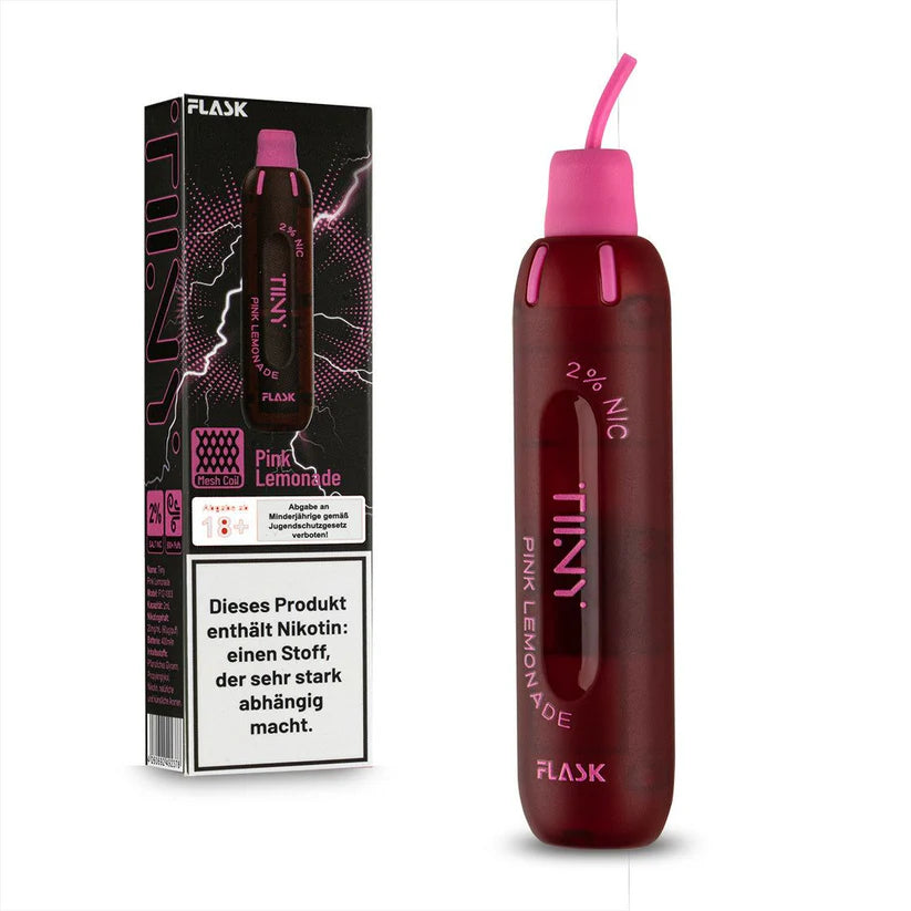 Smokah Flask Tiny - Pink Lemonade