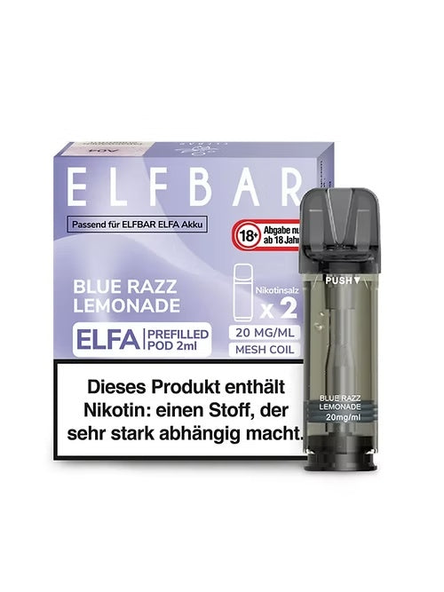 Elfbar ELFA Prefilled Pod -Blue Razz Lemonade