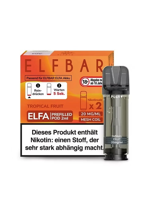 Elfbar ELFA Prefilled Pod -Tropical Fruit