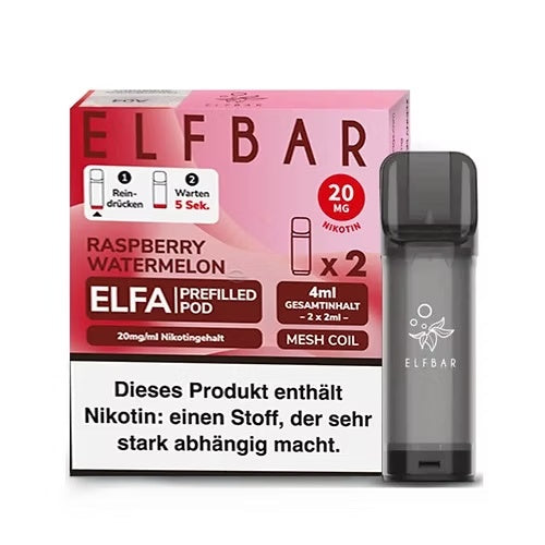Elfbar ELFA Prefilled Pod - Raspberry Watermelon
