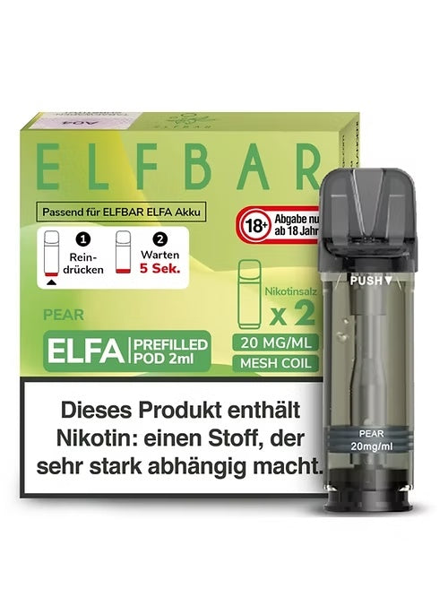 Elfbar ELFA Prefilled Pod - Pear
