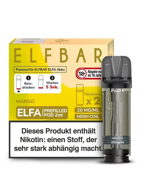 Elfbar ELFA Prefilled Pod -Mango