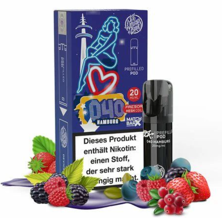187 Prefilled Pod - 040 Hamburg
