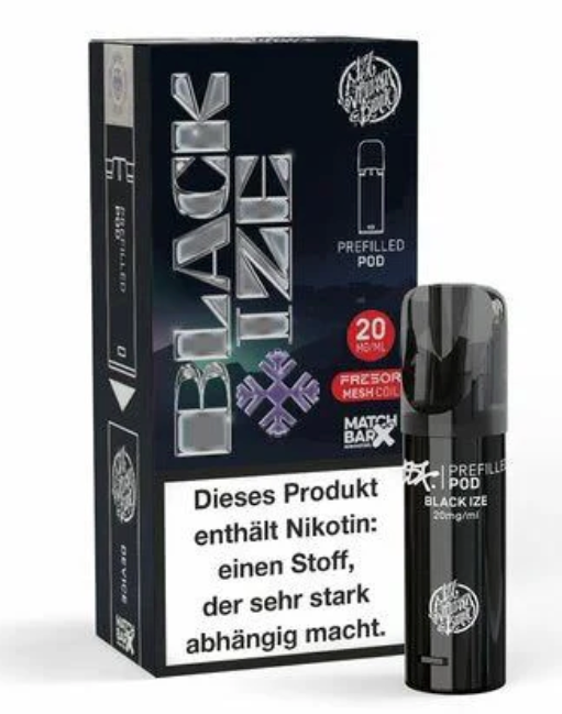 187 Prefilled Pod - Black Ize