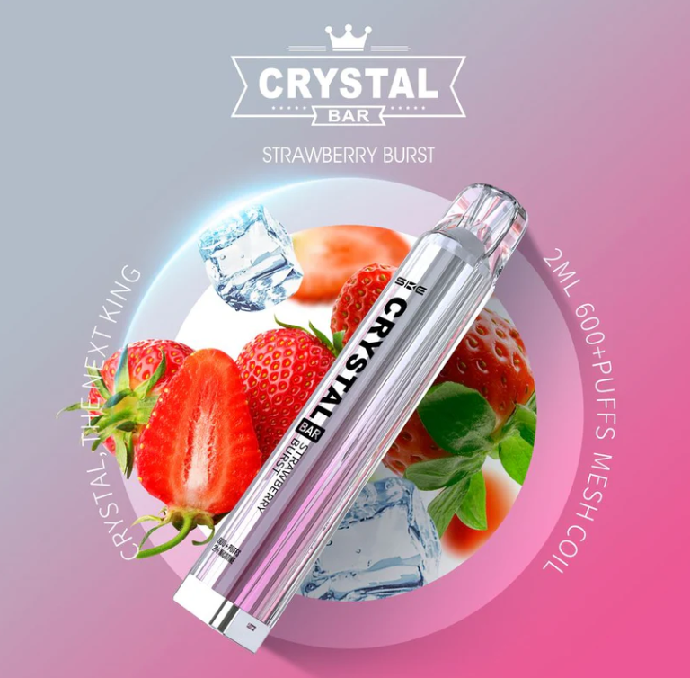 SKE Crystal Bar - Strawberry Burst