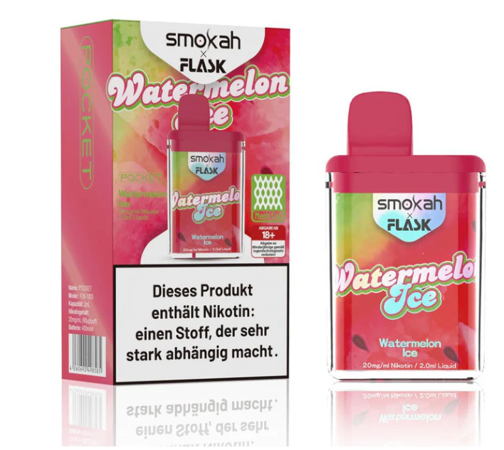 Smokah Flask Pocket - Watermelon Ice