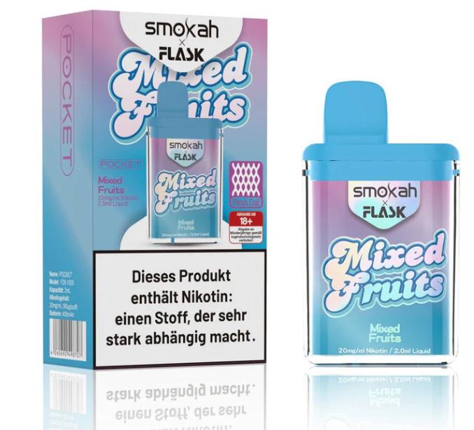 Smokah Flask Pocket - Mixed Fruits