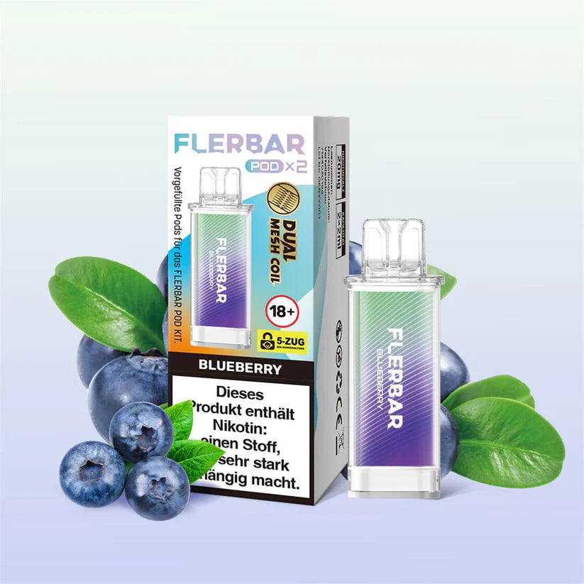 Flerbar Pod Blueberry 2x2ml