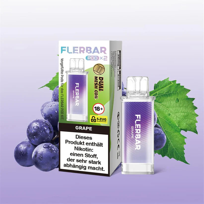 Flerbar Pod Grape 2x2ml