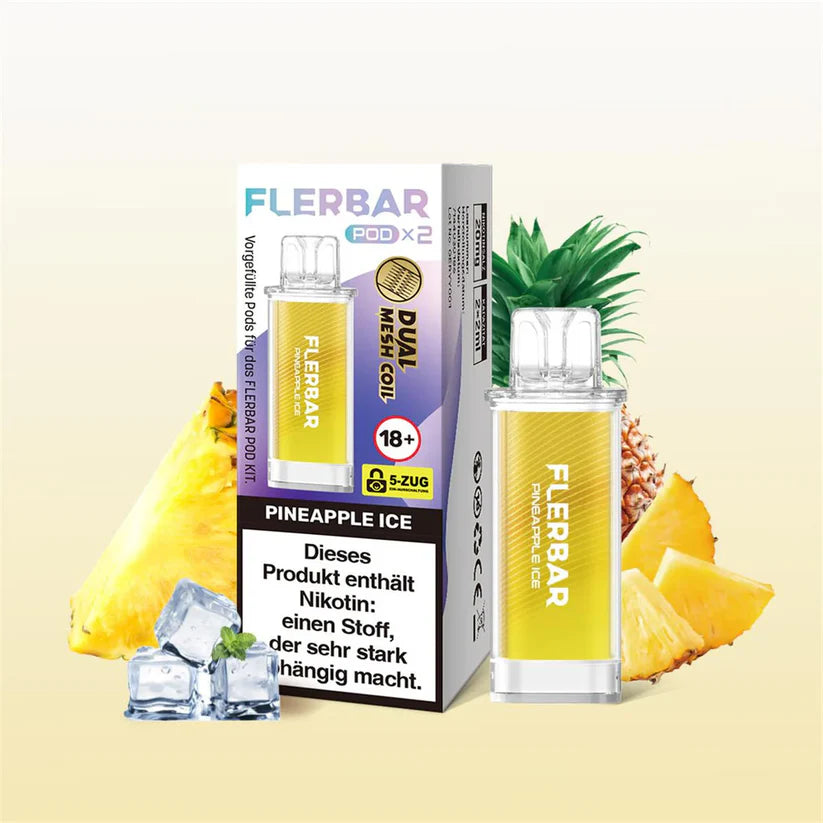 Flerbar Pod Pineapple Ice 2x2ml