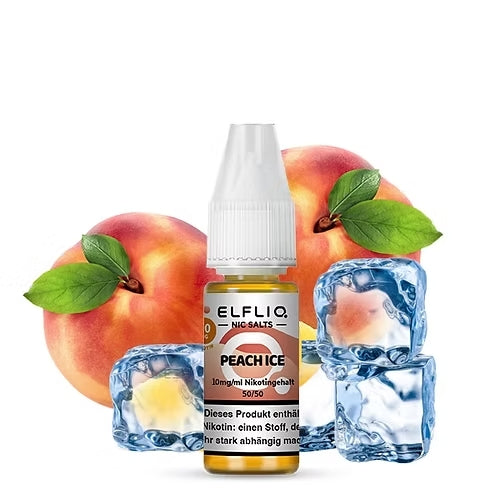 Elfliq- Liquid Peach Ice - Elfliq by Elf Bar