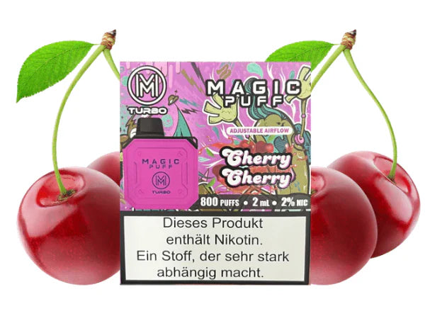 Magic Puff Turbo - Cherry Cherry