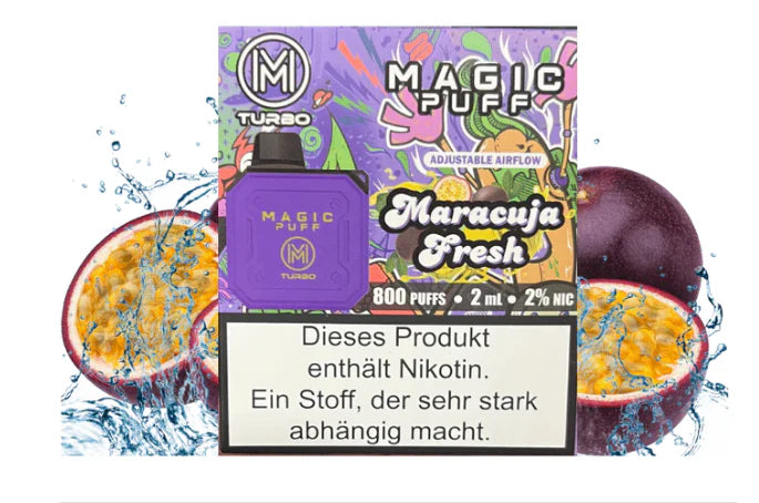 Magic Puff Turbo - Maracuja Fresh