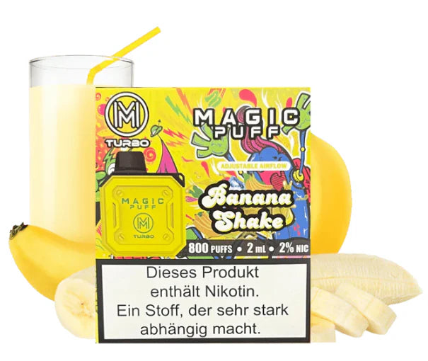 Magic Puff Turbo - Banana Shake