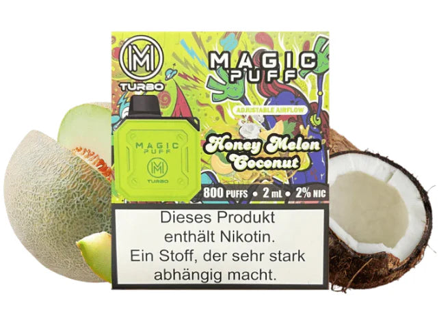 Magic Puff Turbo - Honeymelon Coconut