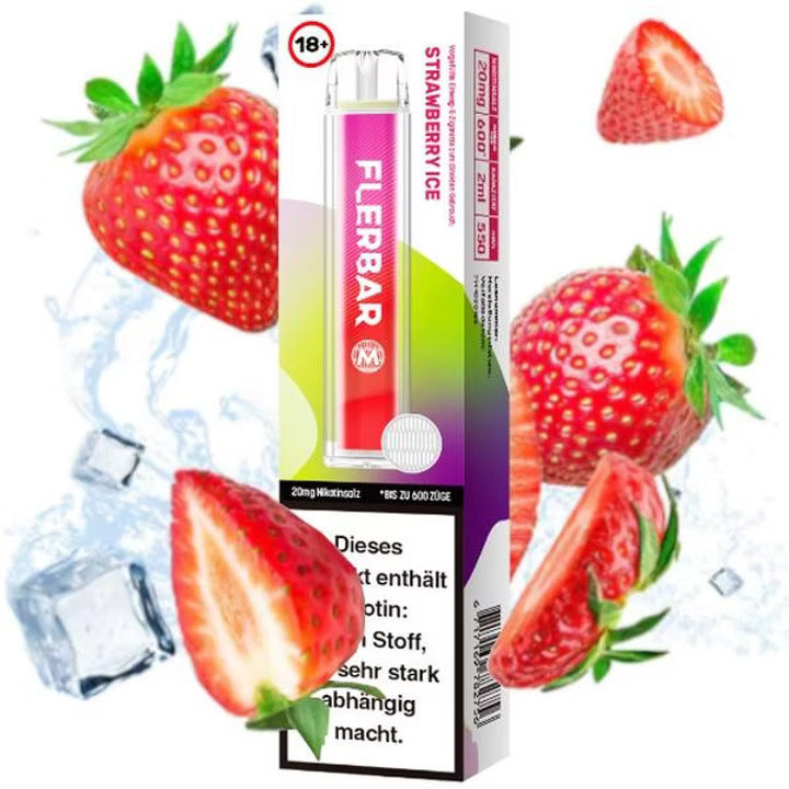 Flerbar M600 - Strawberry Ice