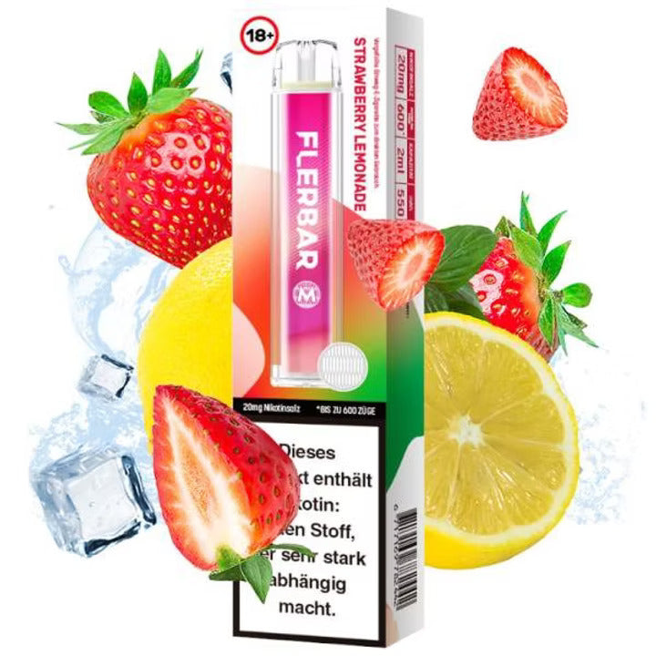 Flerbar M600 - Strawberry Lemonade