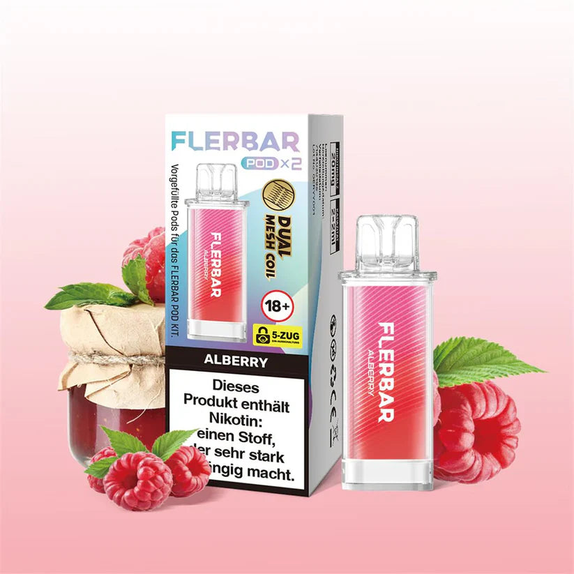 Flerbar Pod Allberry 2x2ml