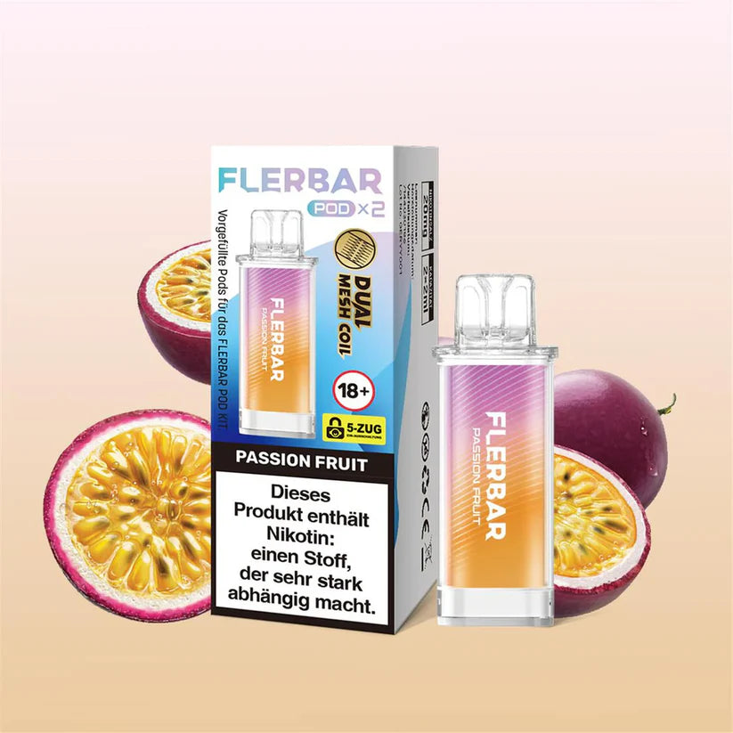 Flerbar Pod Passionfruit 2x2ml