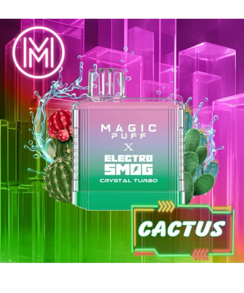Magic Puff X Electro Smog Crystal Turbo - Cactus