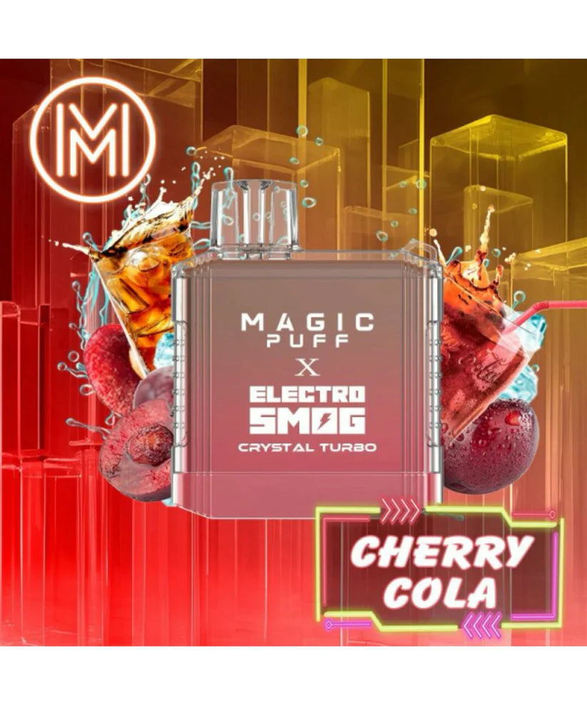 Magic Puff X Electro Smog Crystal Turbo - Cherry Cola