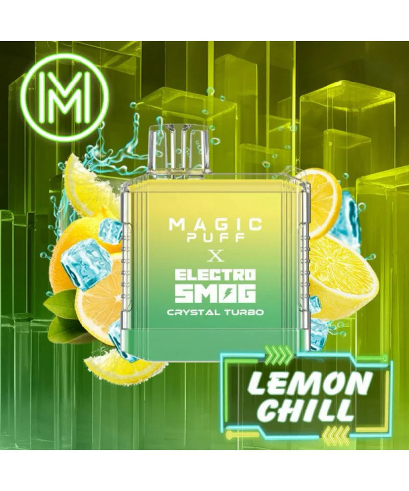 Magic Puff X Electro Smog Crystal Turbo - Lemon Chill