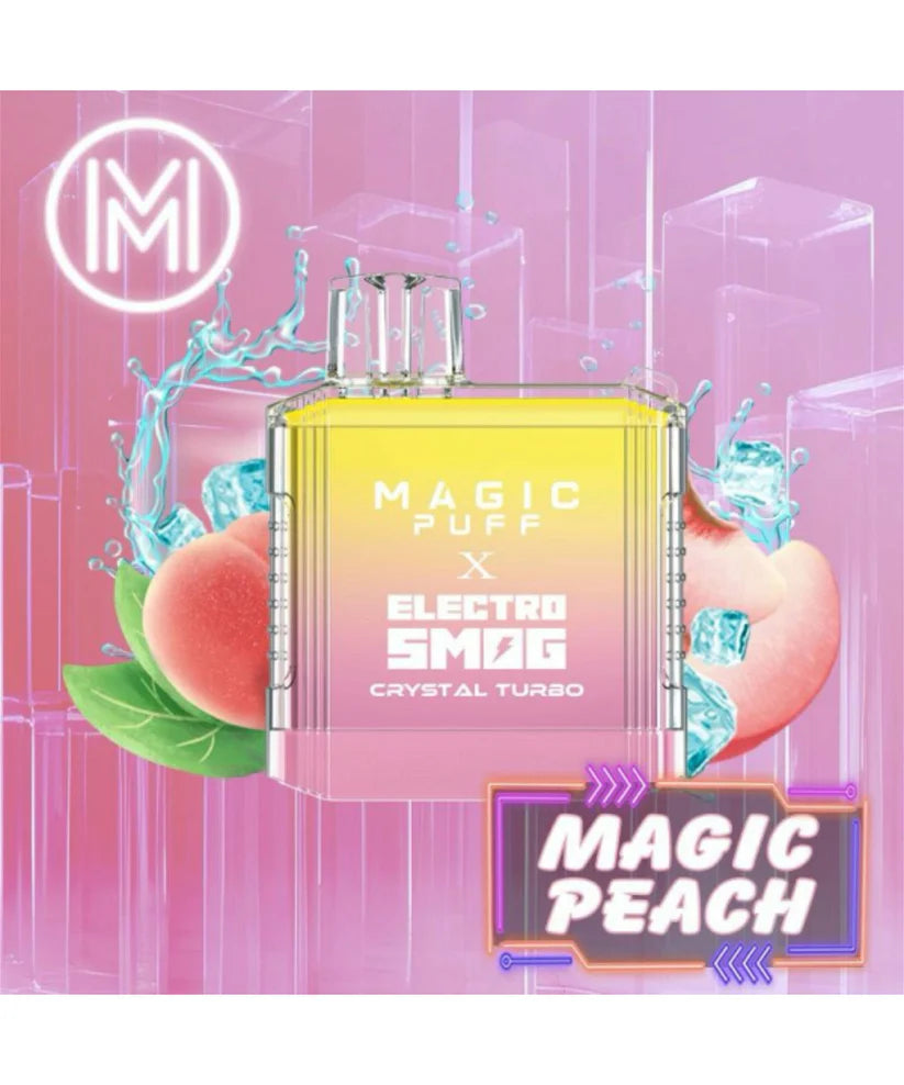 Magic Puff X Electro Smog Crystal Turbo - Magic Peach