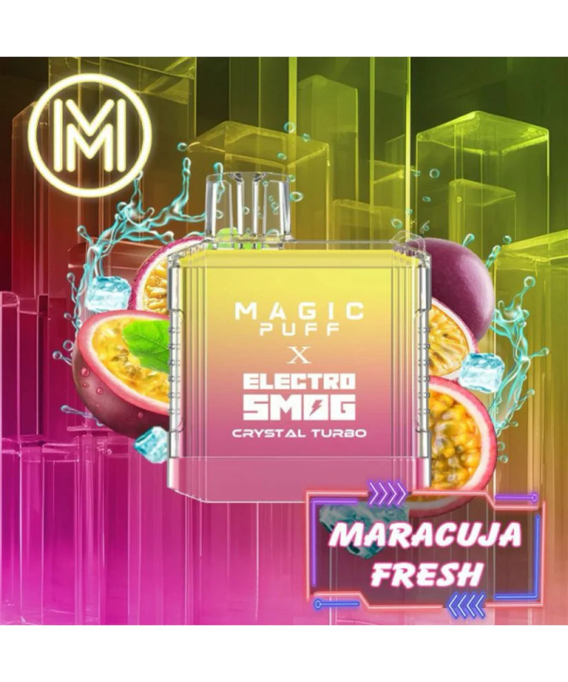 Magic Puff X Electro Smog Crystal Turbo - Maracuja Fresh