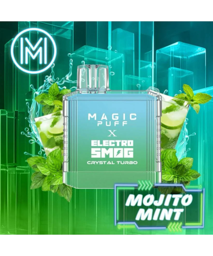 Magic Puff X Electro Smog Crystal Turbo - Mojito Mint