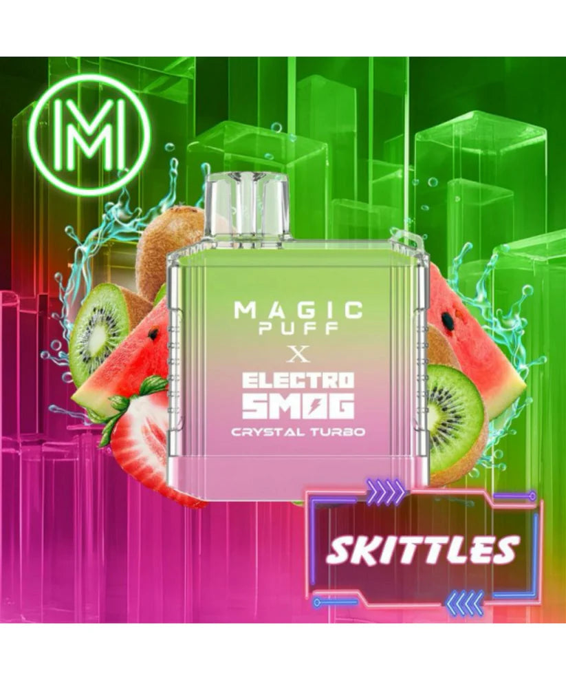 Magic Puff X Electro Smog Crystal Turbo - Skittles