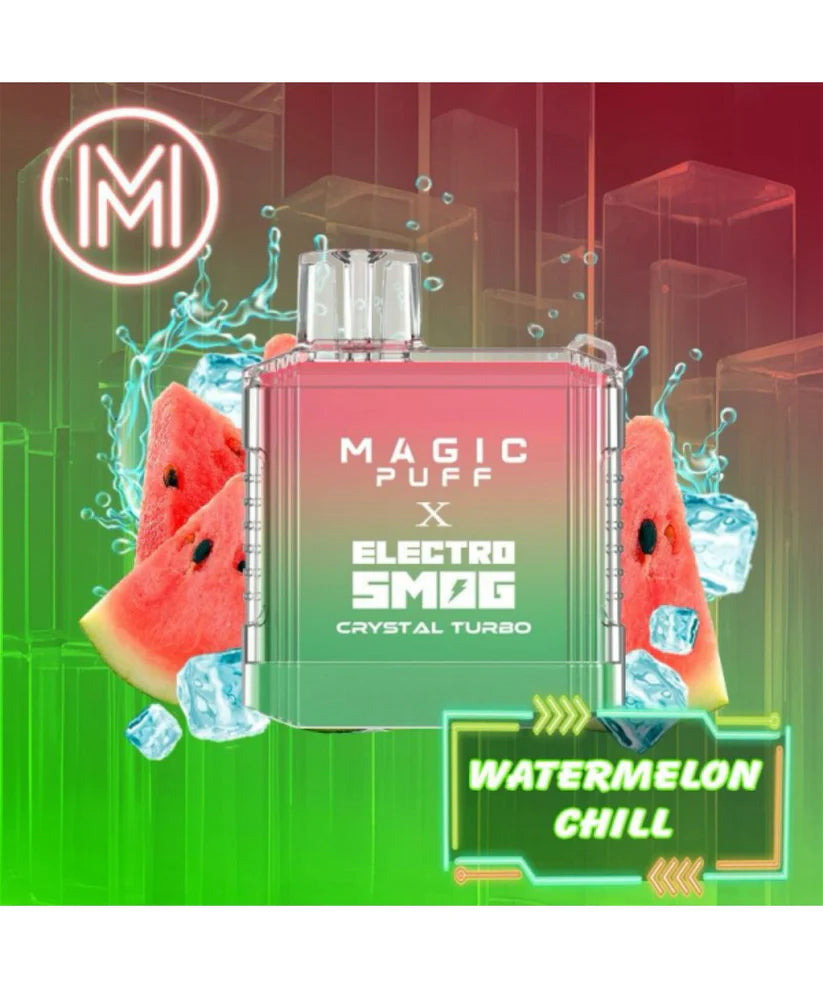 Magic Puff X Electro Smog Crystal Turbo - Watermelon Chill