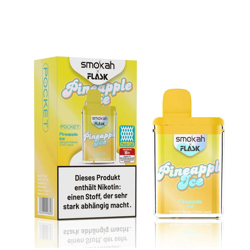 Smokah Flask Pocket - Pineapple Ice