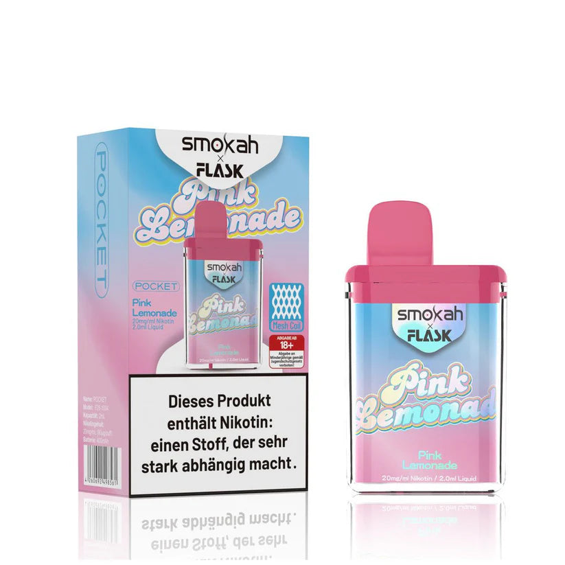 Smokah Flask Pocket - Pink Lemonade